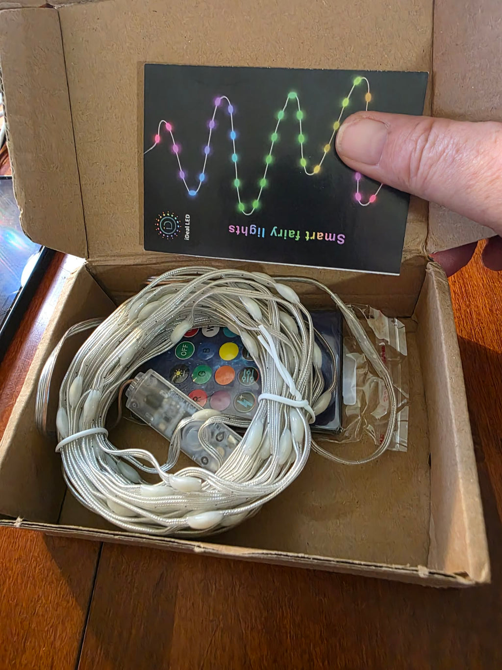 iDmiLED Smart Bluetooth Fairy Lights (98ft / 300 LEDs)