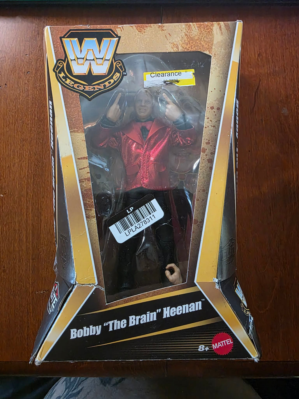 Add a WWE icon to your collection—Bobby “The Brain” Heenan is ready to shine!