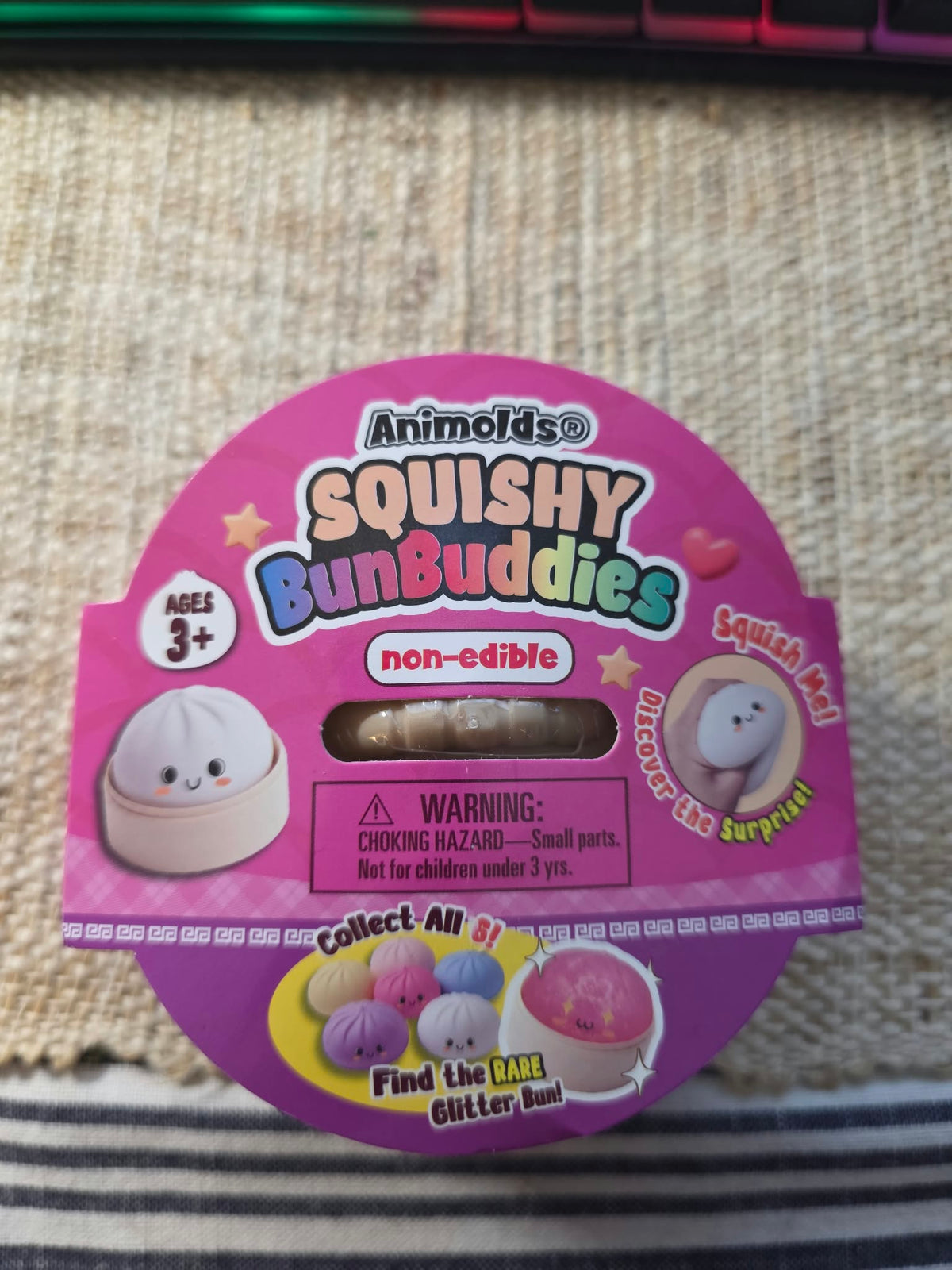 Animolds Squishy BunBuddies Squish, squeeze Collectible Surprise Series