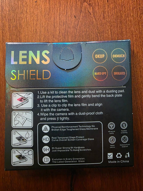 BLEUM CADE Camera Lens Protector for iPhone 16 Plus (Transparent) – 9H Tempered Glass Lens Shield