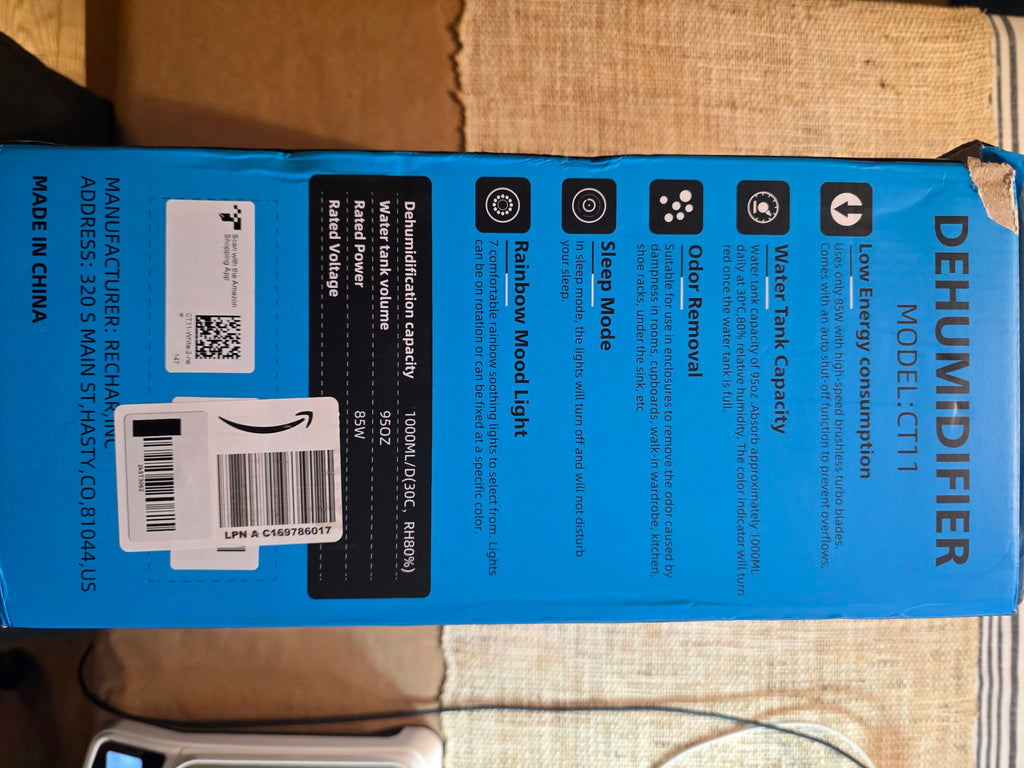 Bedred Dehumidifier (Model: CT11)