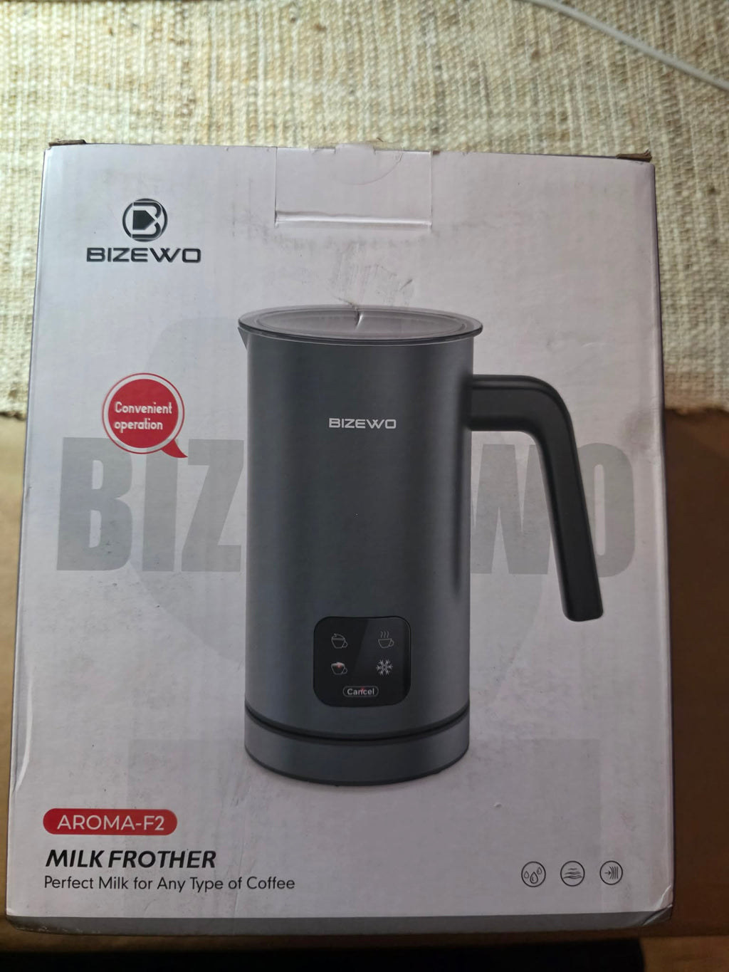 Bizewo AROMA-F2 Milk Frother