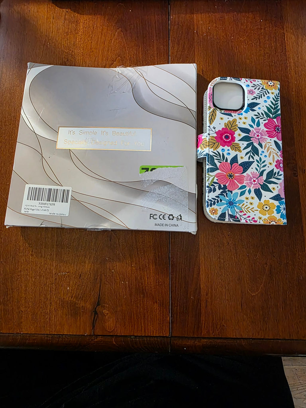 Bloom & Protect Floral Wallet Phone Case