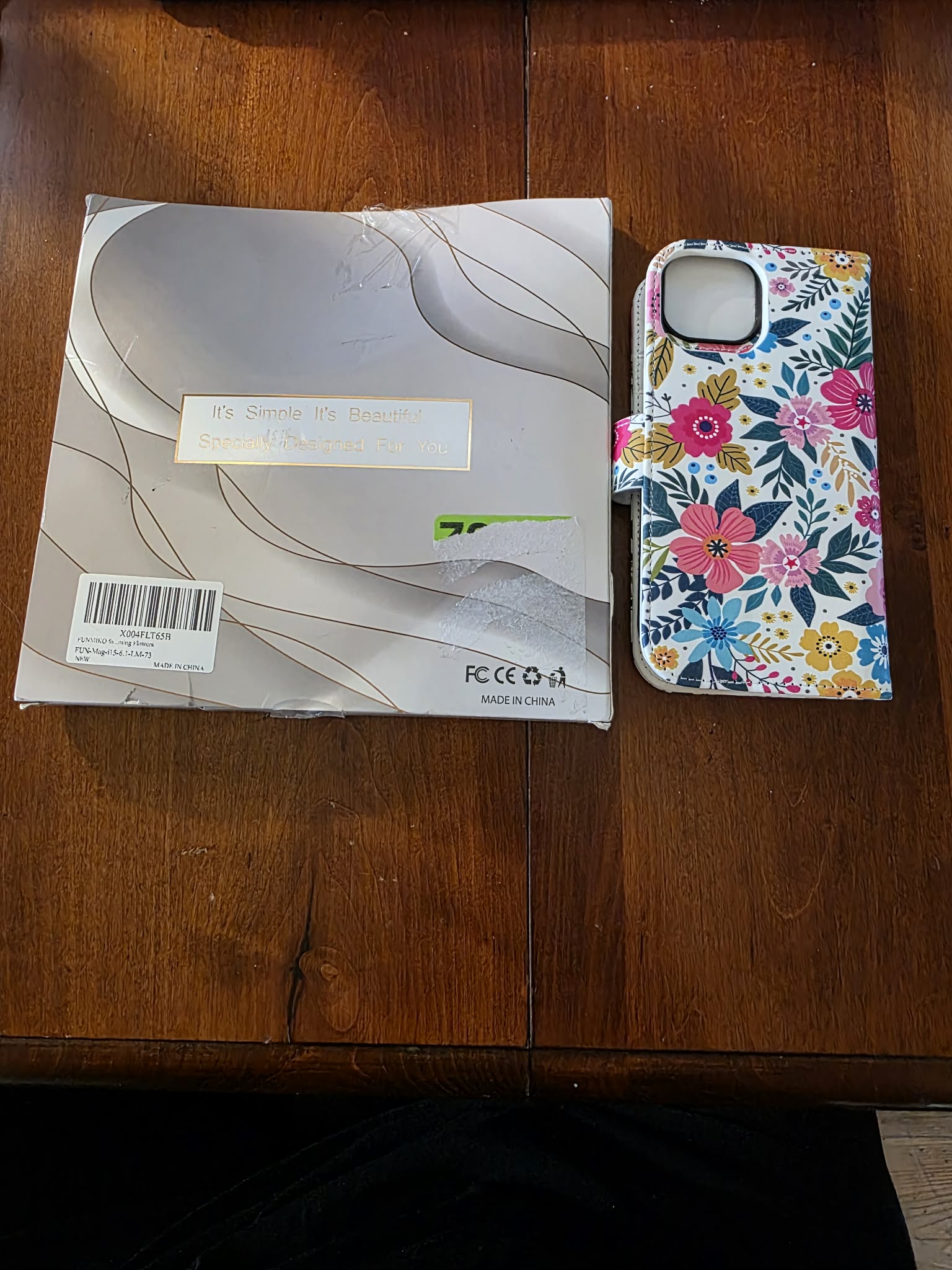 Bloom & Protect Floral Wallet Phone Case