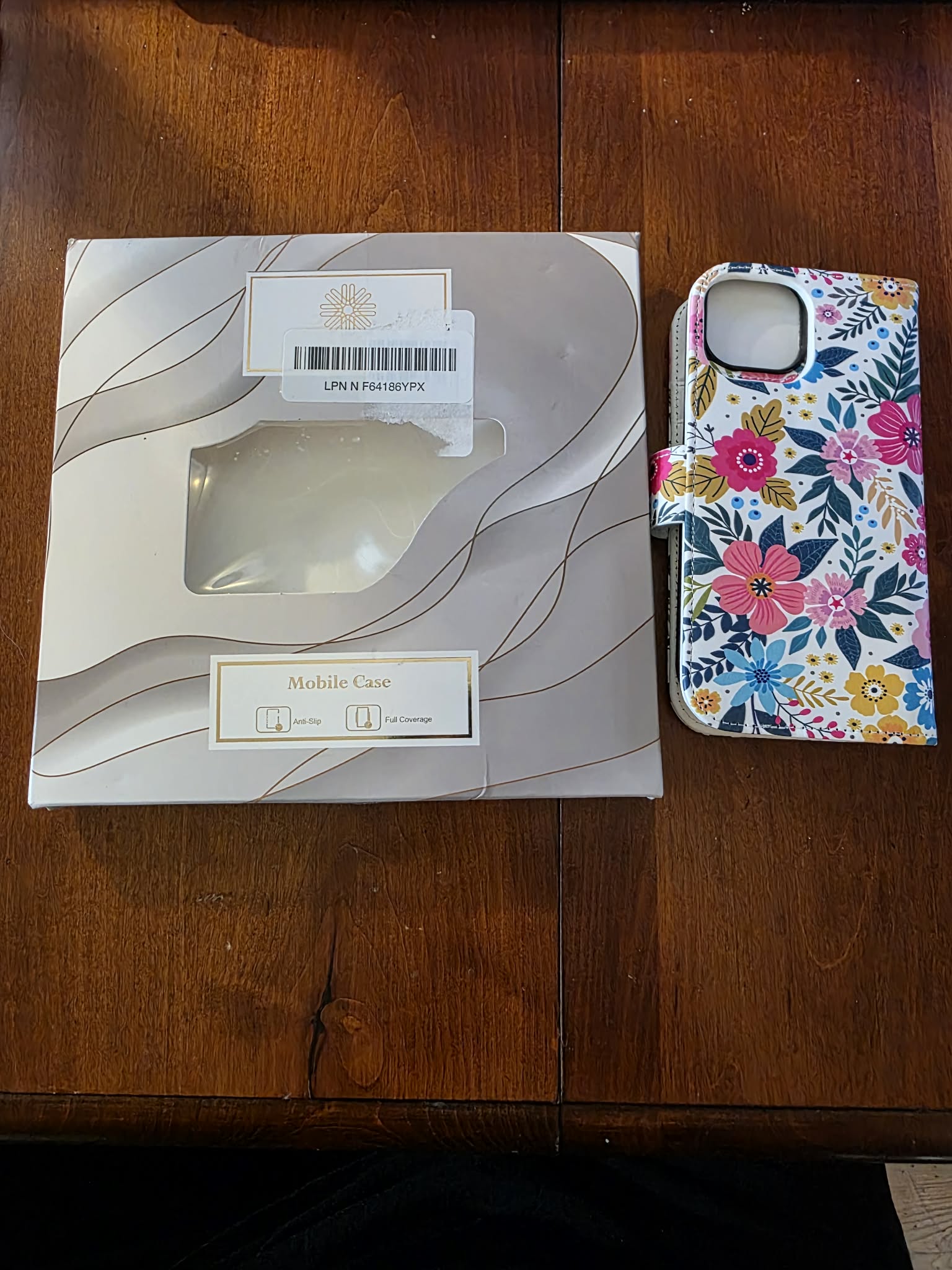 Bloom & Protect Floral Wallet Phone Case