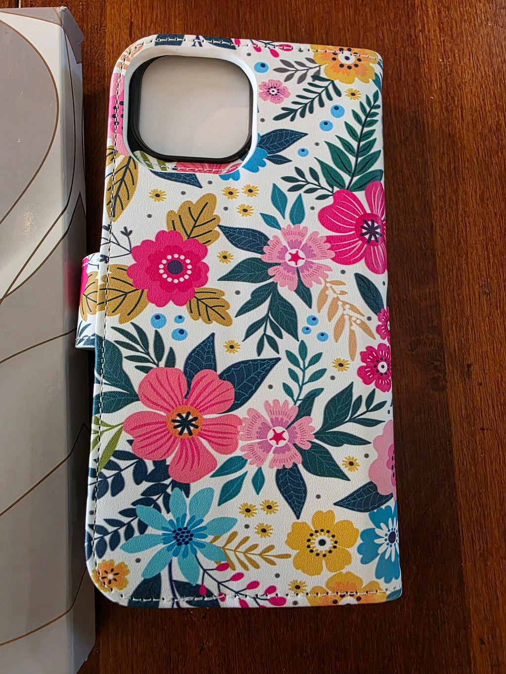 Bloom & Protect Floral Wallet Phone Case