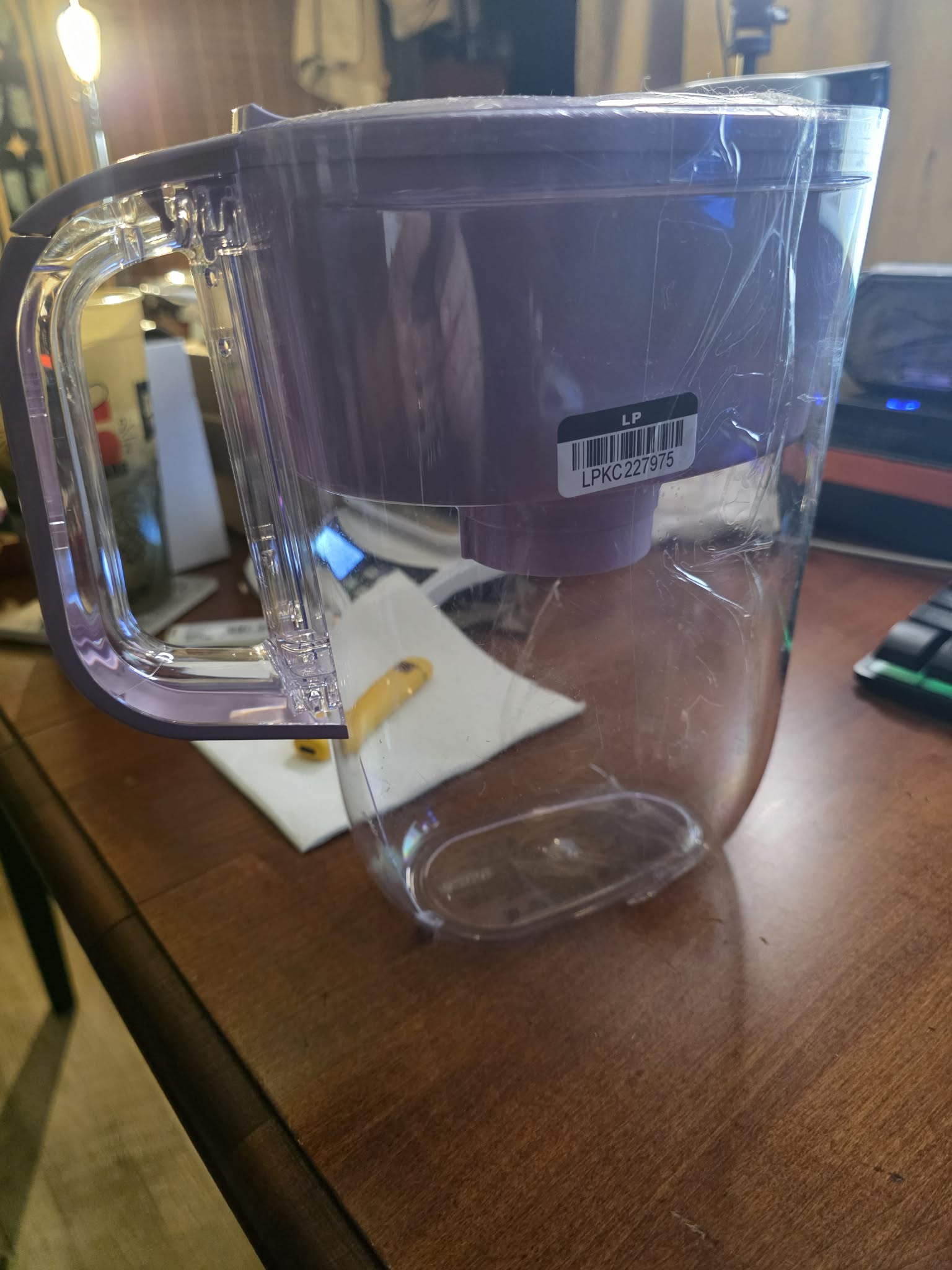 Brita Water Filter Pitcher with Smart Filter Change Indicator – Lavender Purple