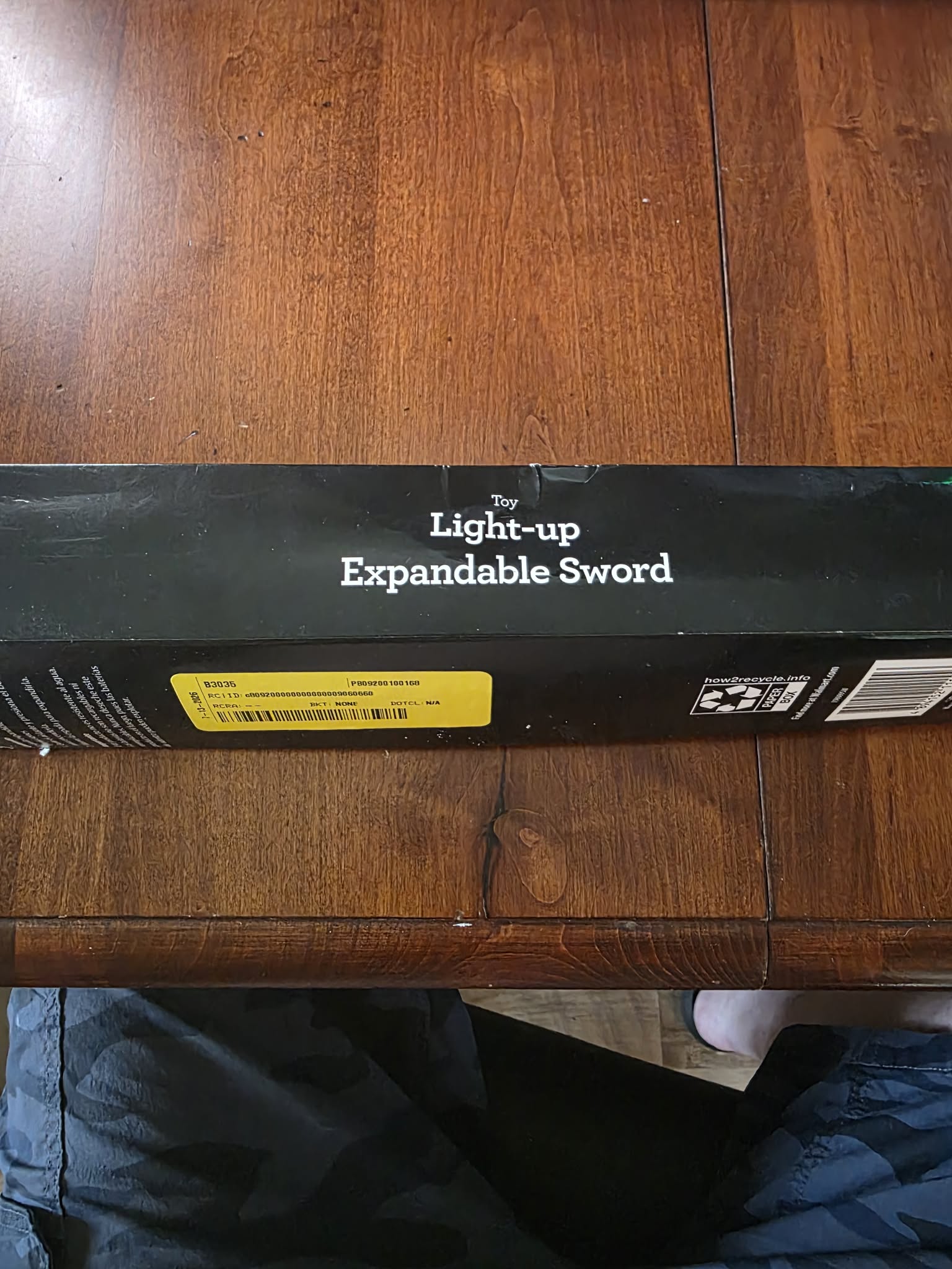 Celebrate! Light-Up Expandable Sword (1 Piece)