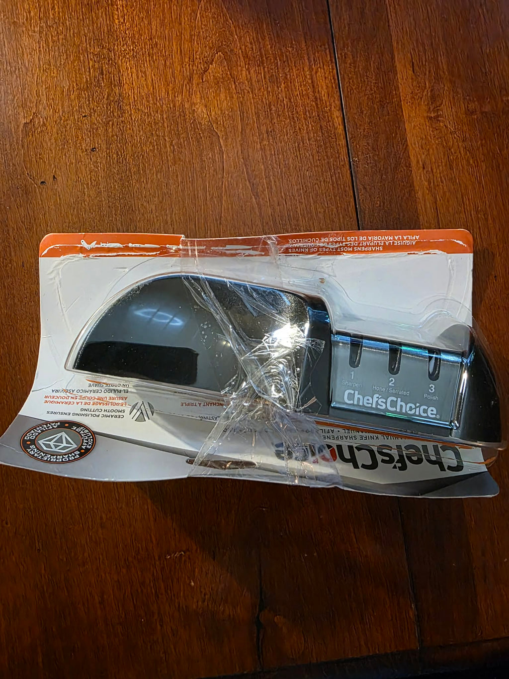 Chef'sChoice 4360 Manual 3-Stage Knife Sharpener with Diamond Abrasives