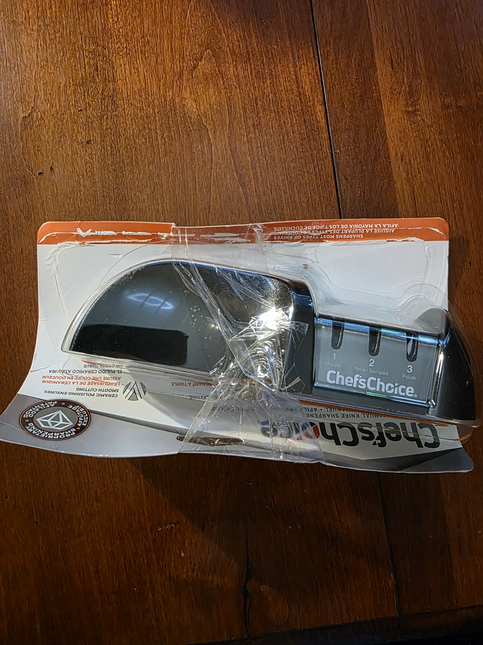 Chef'sChoice 4360 Manual 3-Stage Knife Sharpener with Diamond Abrasives