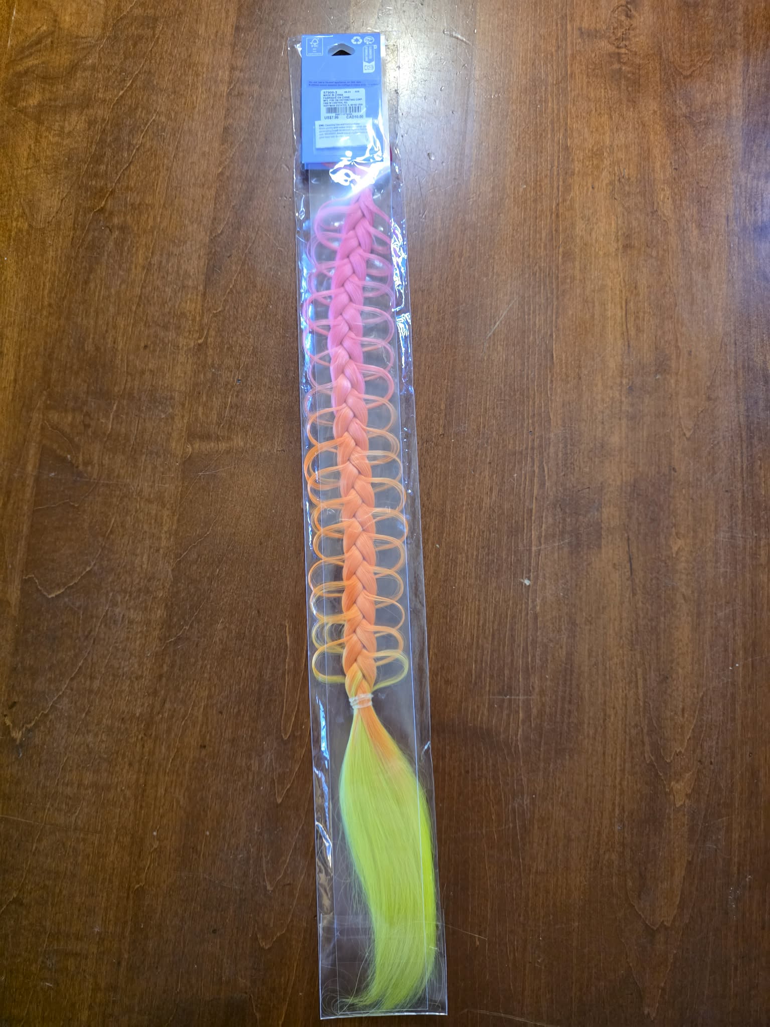 Claire’s Two-Piece Colorful Clip-In Hair Extension Set