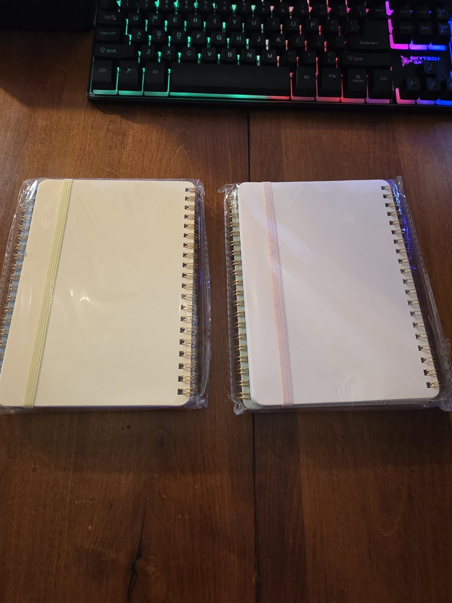 Classic Spiral Notebook with Elastic Band