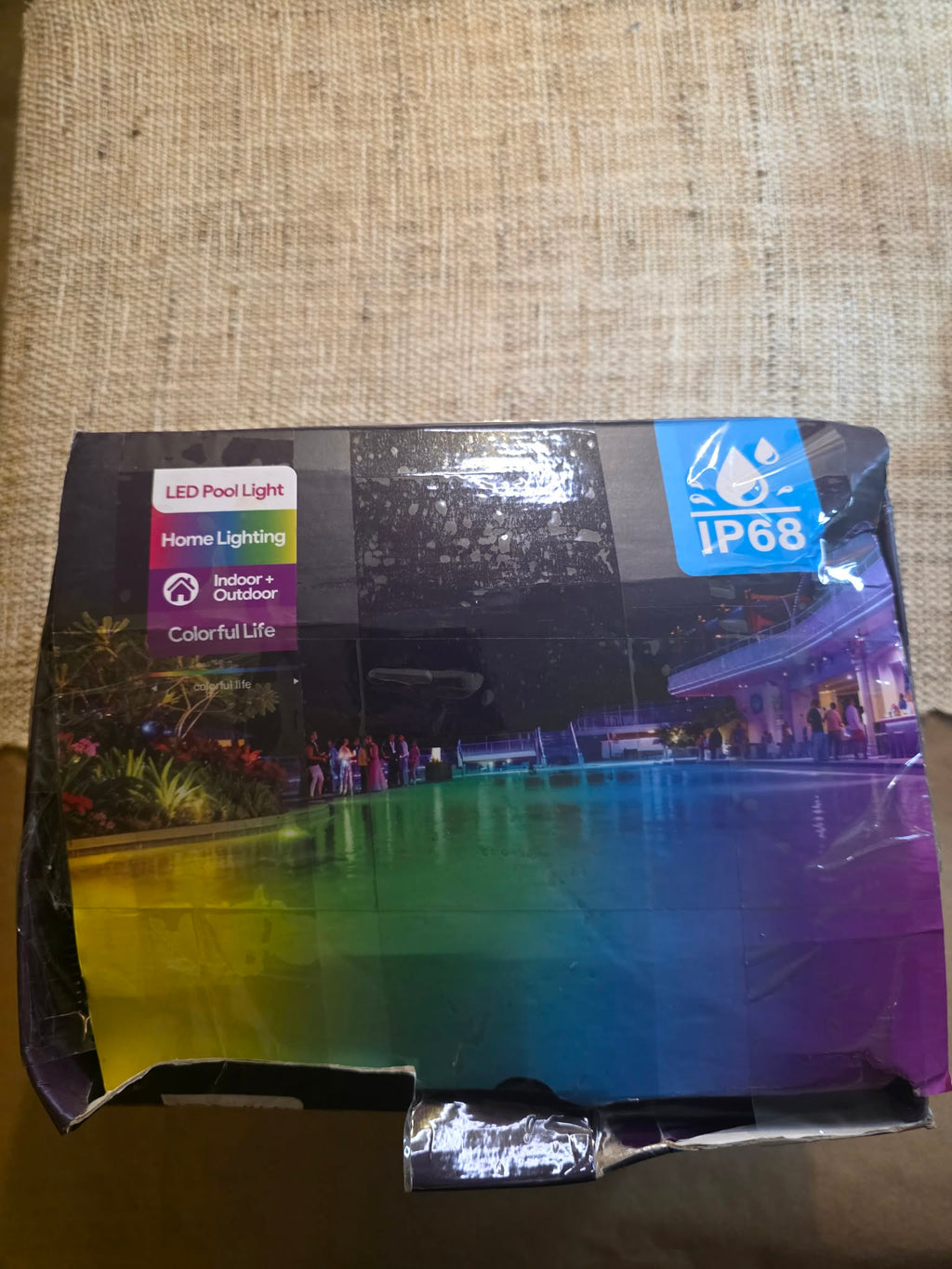 Color-Changing LED Pool & Patio Light - IP68 Waterproof Submersible Ambient Lighting