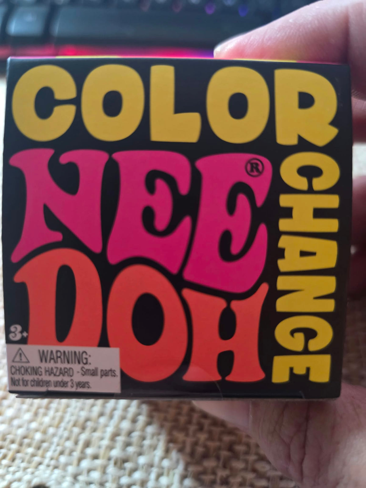 Color Change NeeDoh (Blue) The Groovy Glob Collection by Schylling