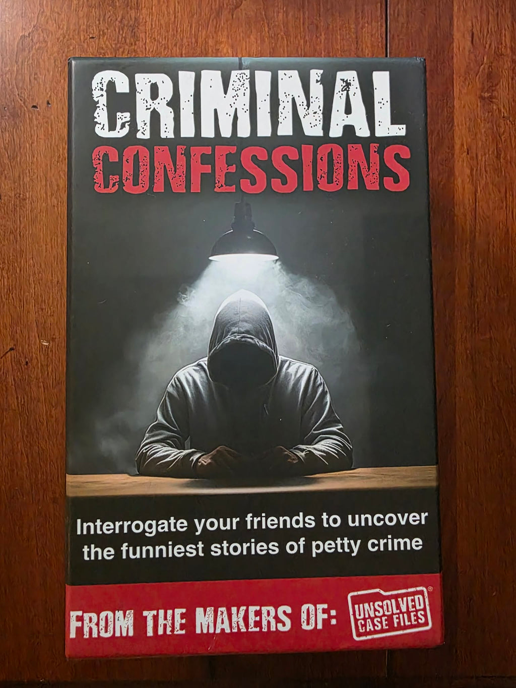 Criminal Confessions Party Game by Endless Games (From the Makers of Unsolved Case Files) – Ages 14+