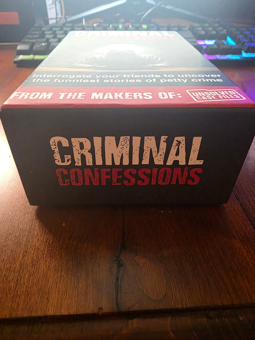 Criminal Confessions Party Game by Endless Games (From the Makers of Unsolved Case Files) – Ages 14+
