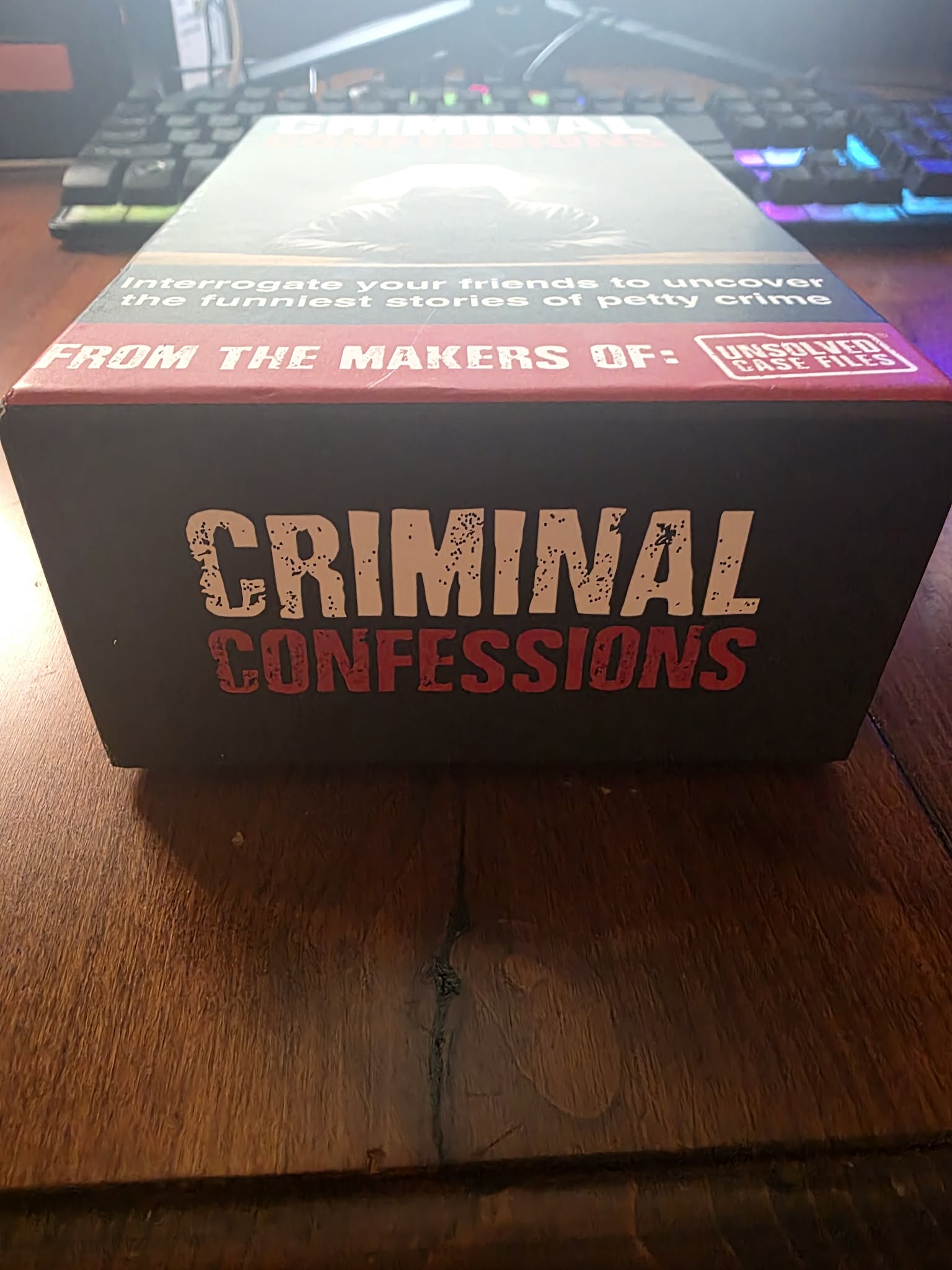 Criminal Confessions Party Game by Endless Games (From the Makers of Unsolved Case Files) – Ages 14+