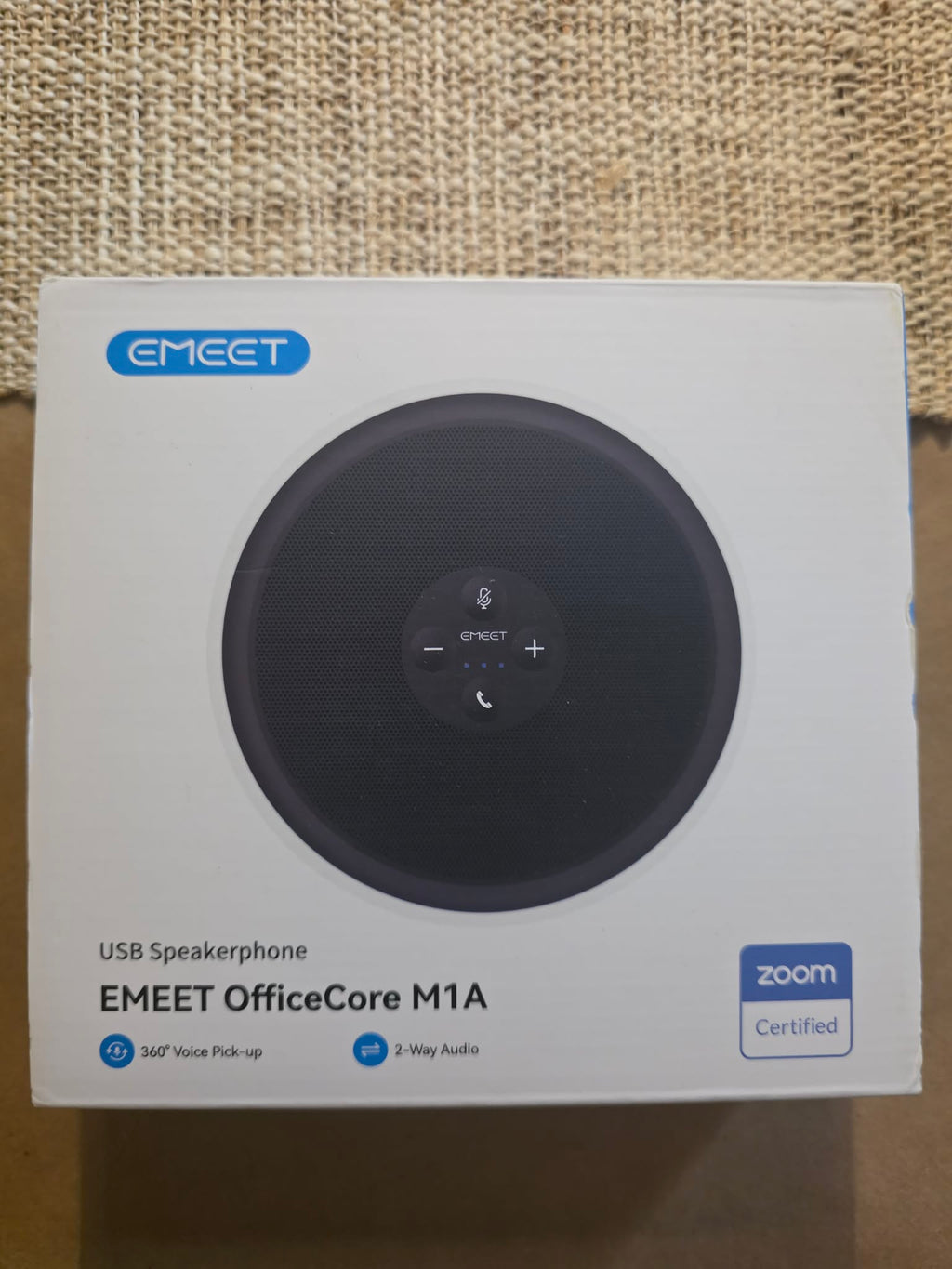 EMEET OfficeCore M1A USB Conference Speakerphone (Zoom Certified)