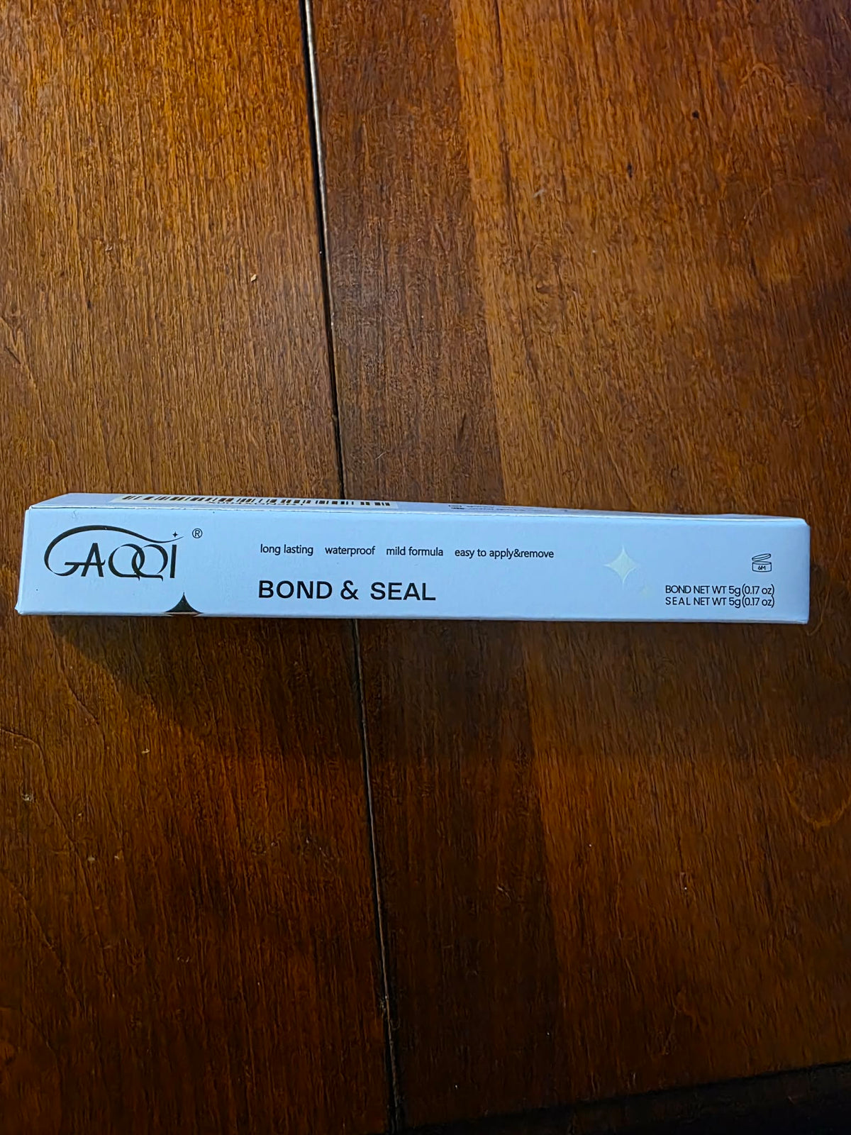 GAQQI 2-in-1 Lash Bond and Seal - Long-Lasting, Waterproof Eyelash Glue for DIY Cluster Lashes