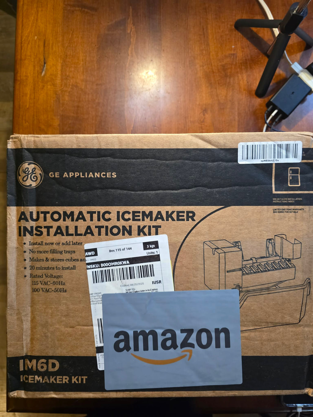 GE Appliances IM6D Automatic Icemaker Installation Kit - Genuine OEM Replacement Part