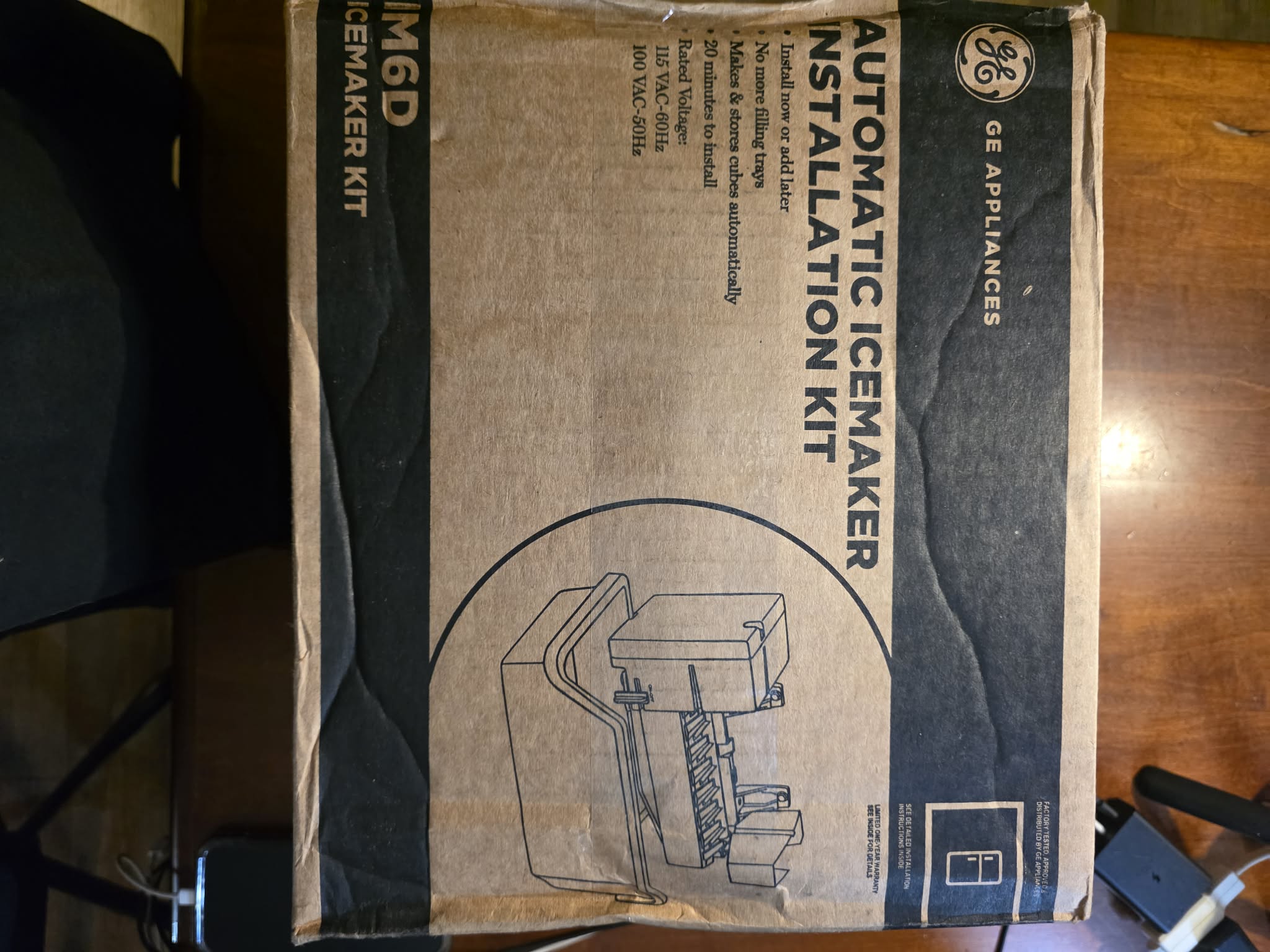 GE Appliances IM6D Automatic Icemaker Installation Kit - Genuine OEM Replacement Part