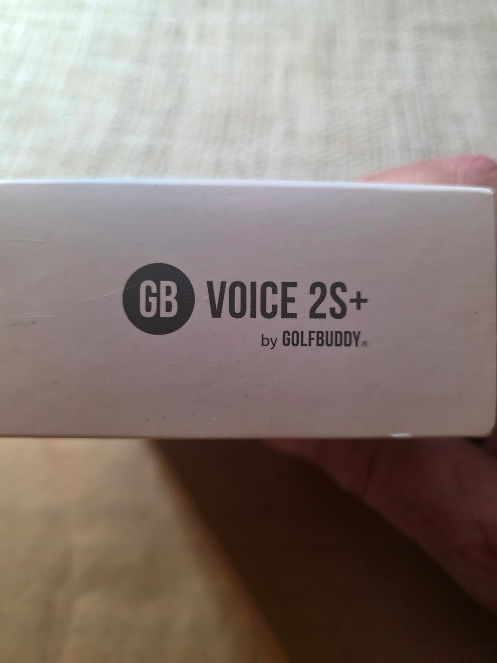 GolfBuddy GB Voice 2S+ Talking Golf GPS Rangefinder - Blue