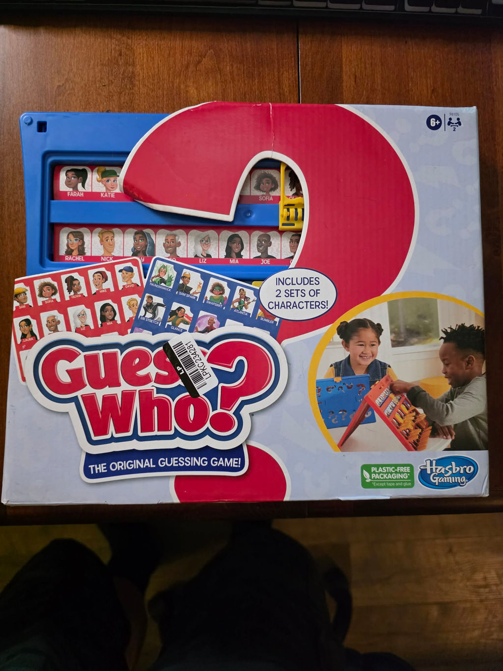 Hasbro Gaming Guess Who? The Original Guessing Game – Includes 2 Character Sets (Ages 6+)