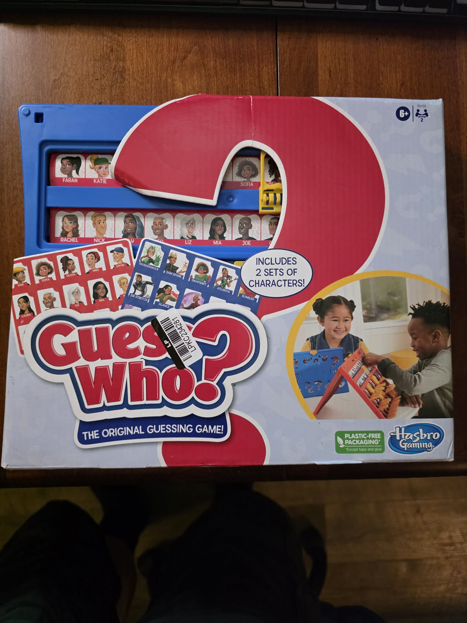 Hasbro Gaming Guess Who? The Original Guessing Game – Includes 2 Character Sets (Ages 6+)