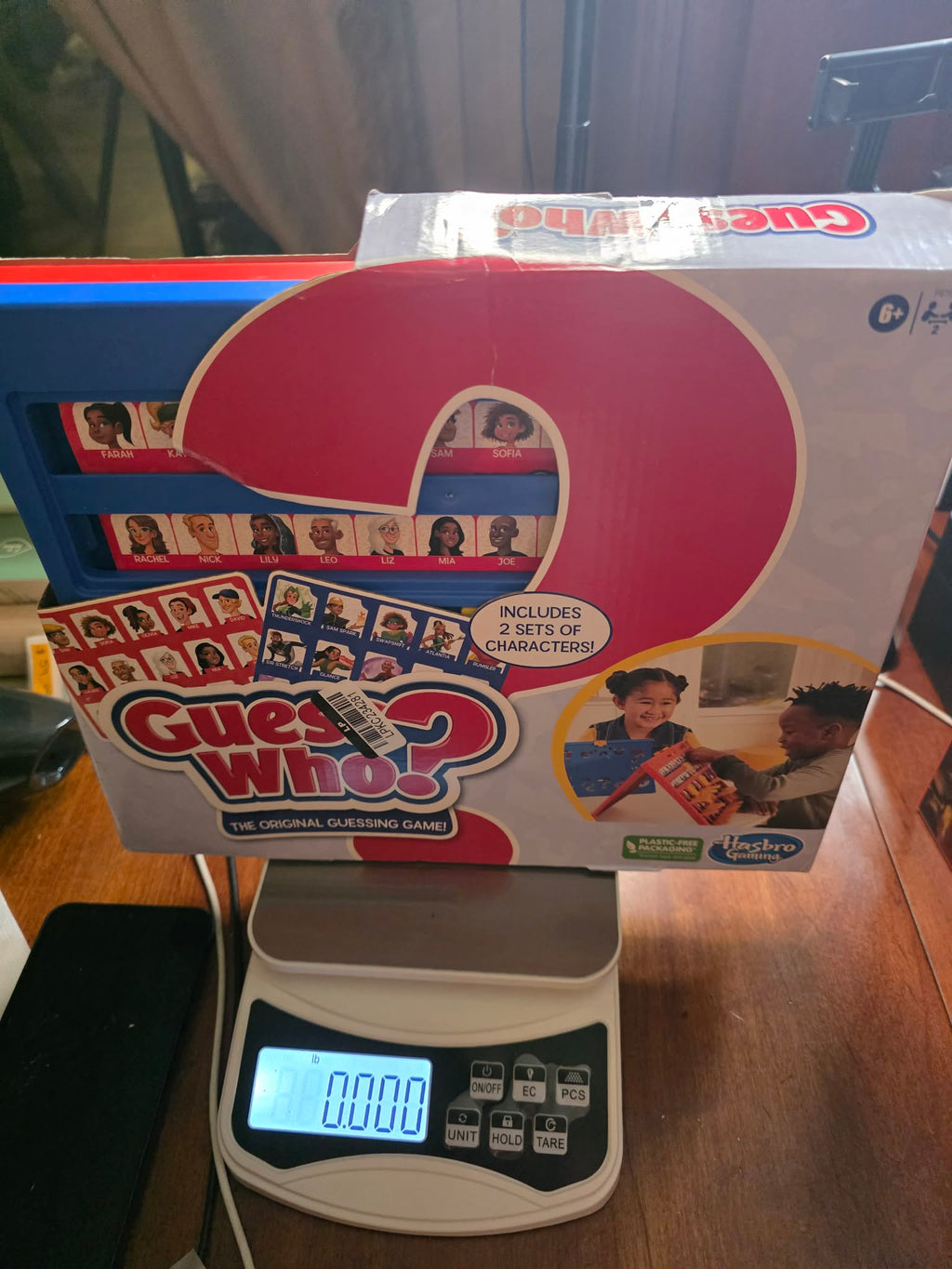 Hasbro Gaming Guess Who? The Original Guessing Game – Includes 2 Character Sets (Ages 6+)