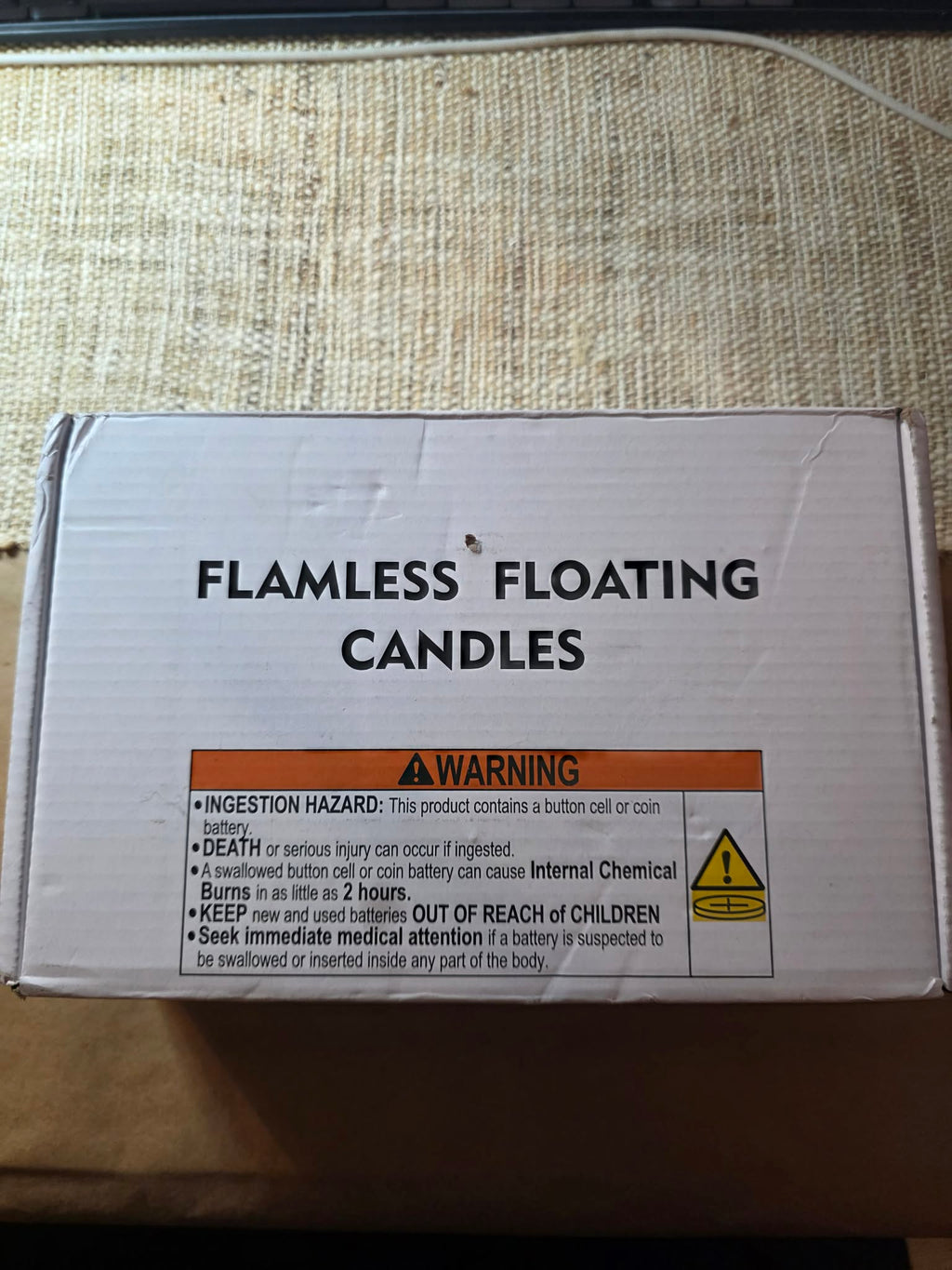 Homemory Flameless Floating Candles (12-Pack)