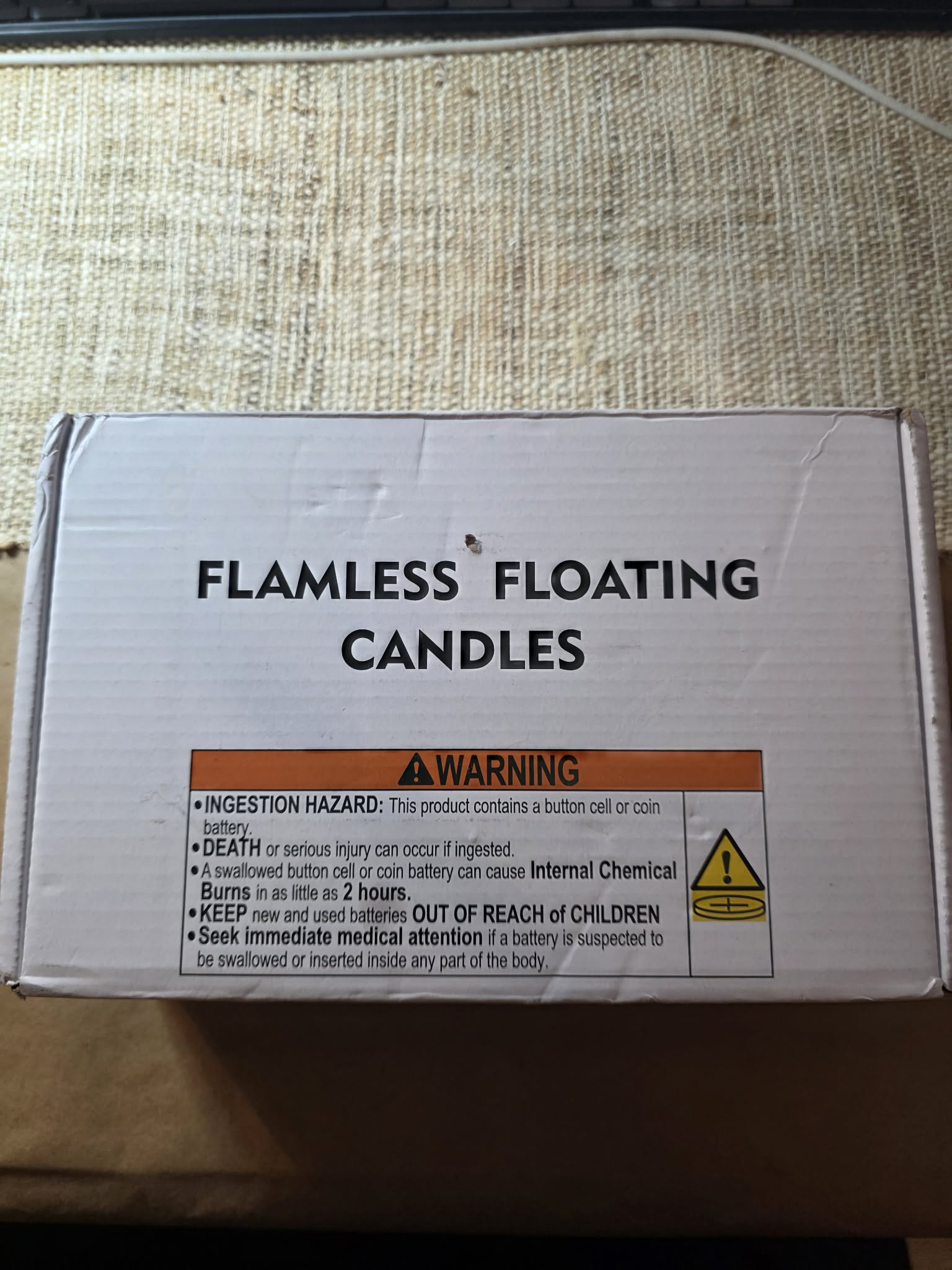 Homemory Flameless Floating Candles (12-Pack)