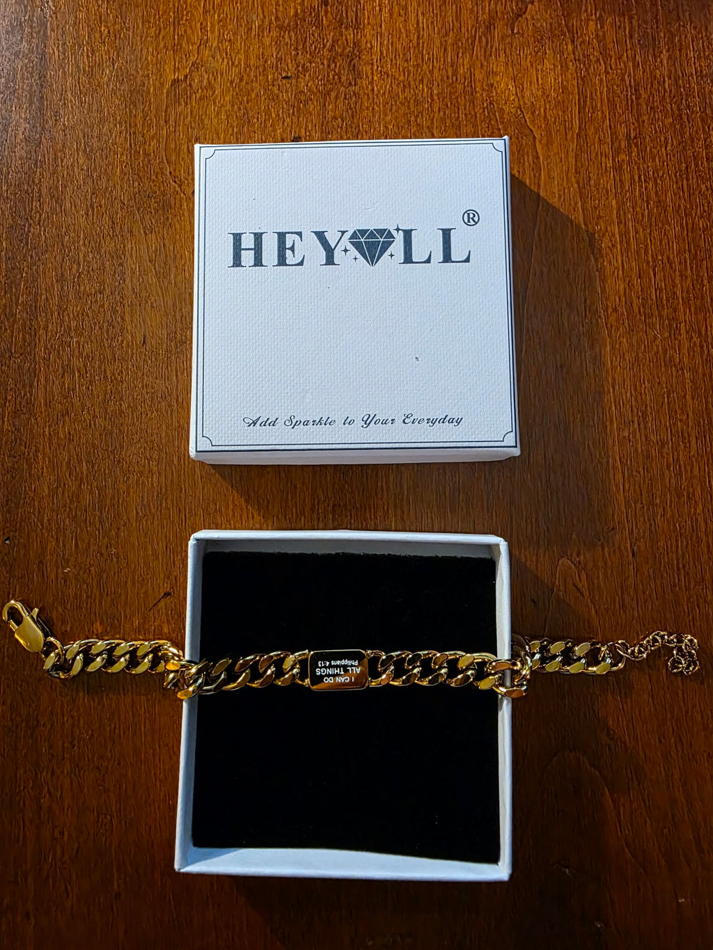 "I Can Do All Things" Reversible Faith Bracelet by HEYLL