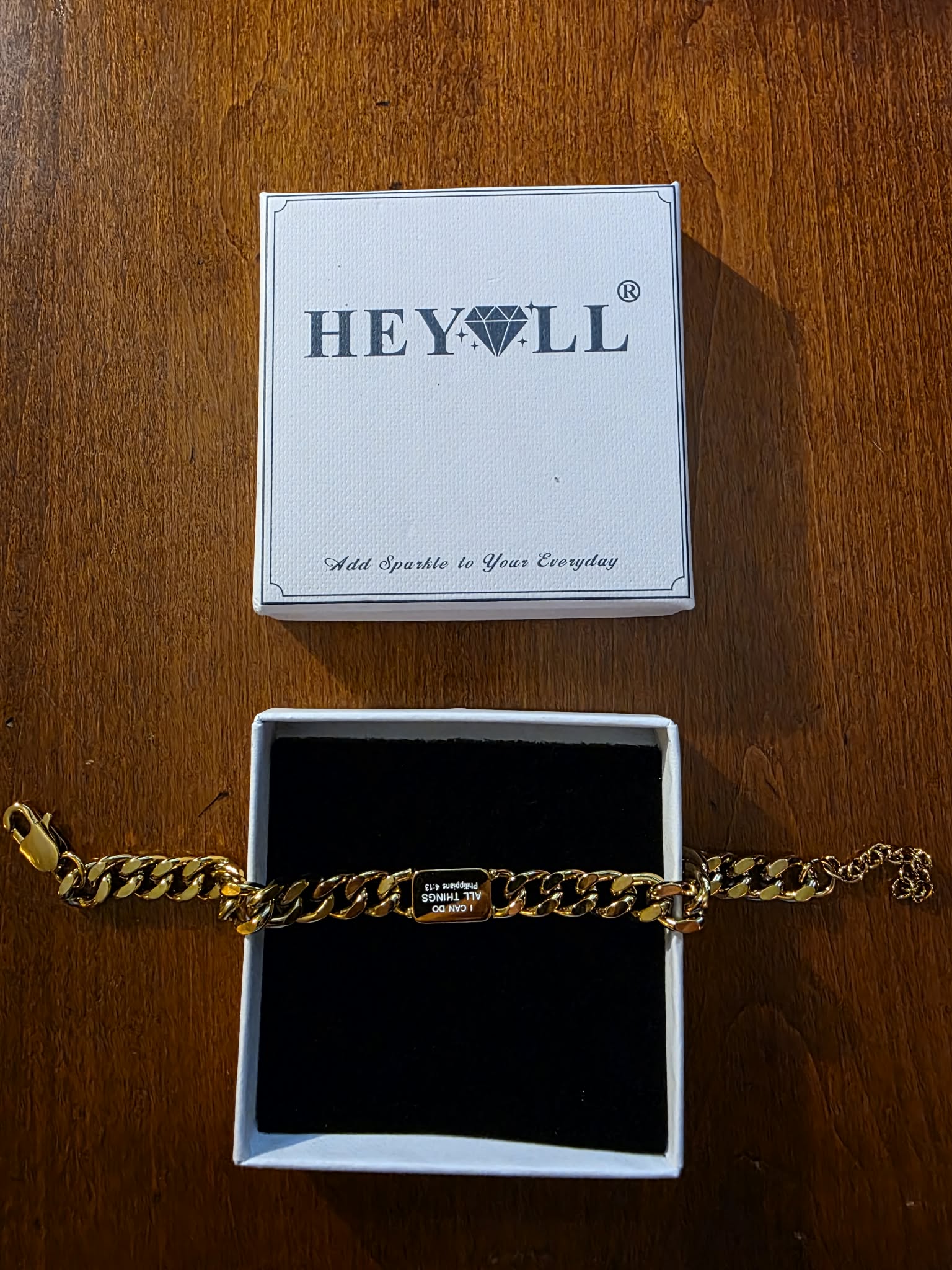 "I Can Do All Things" Reversible Faith Bracelet by HEYLL