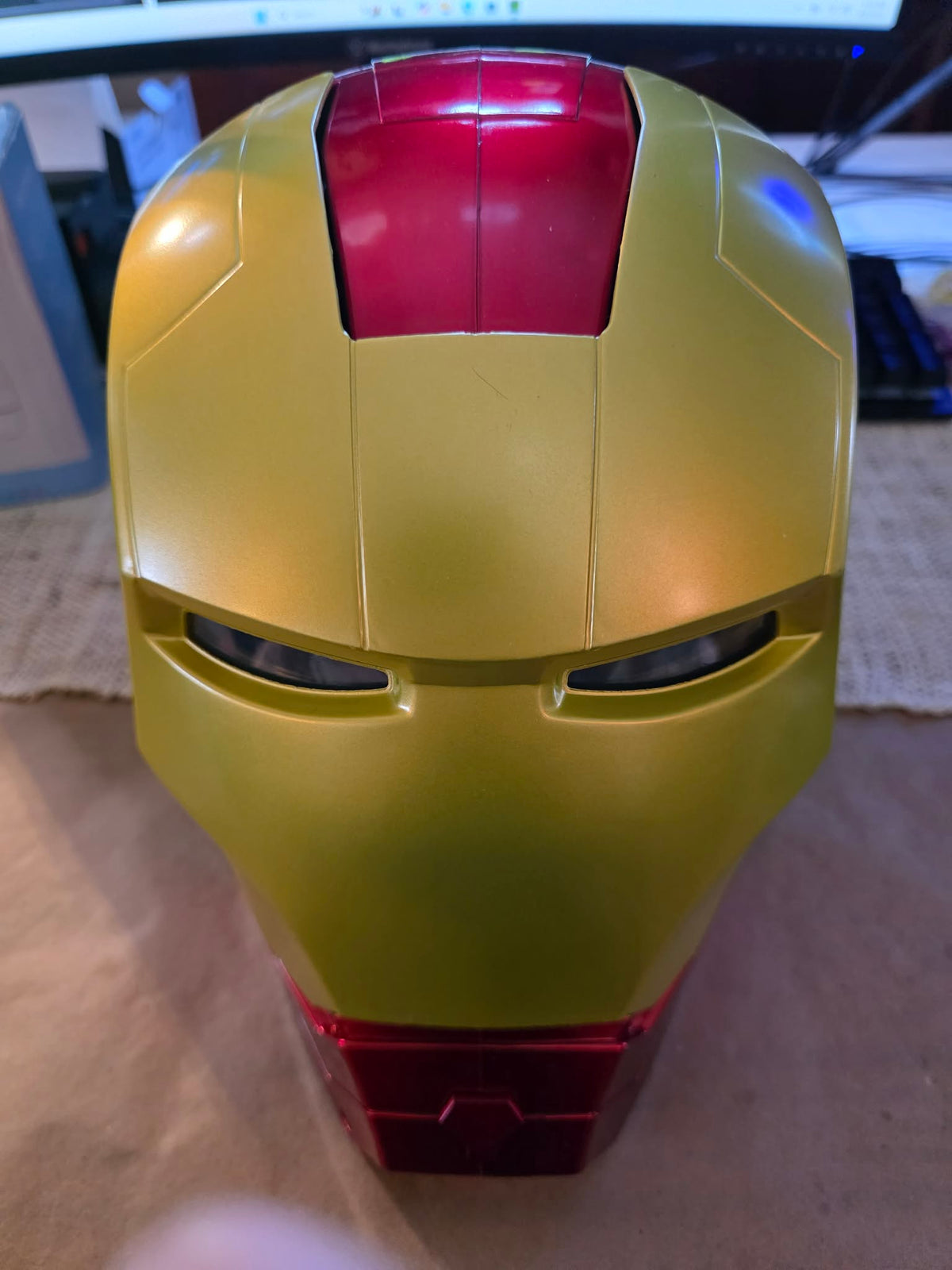 Iron Man Mark VII 1:1 Wearable Helmet – Full-Scale Movie Replica Headgear
