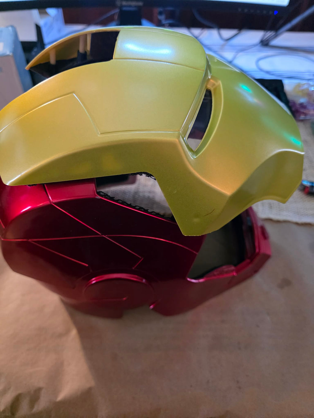 Iron Man Mark VII 1:1 Wearable Helmet – Full-Scale Movie Replica Headgear
