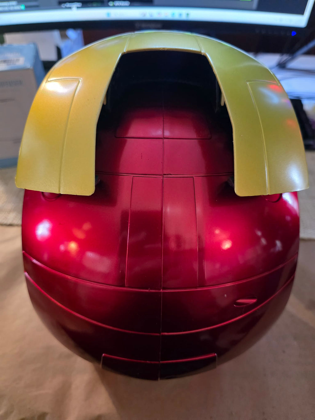 Iron Man Mark VII 1:1 Wearable Helmet – Full-Scale Movie Replica Headgear