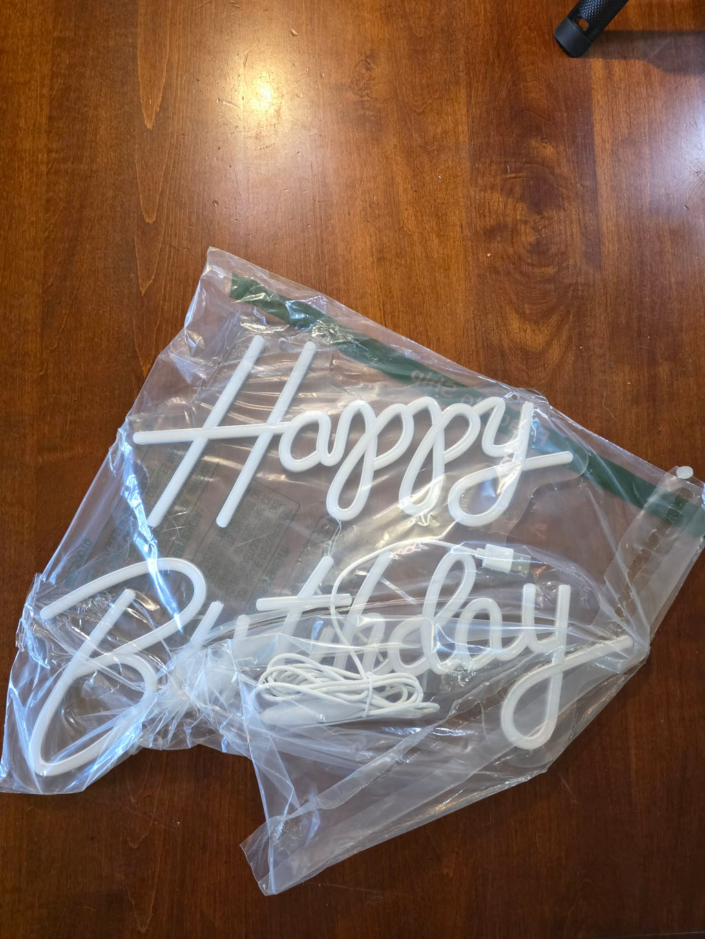 LED “Happy Birthday” Party Sign