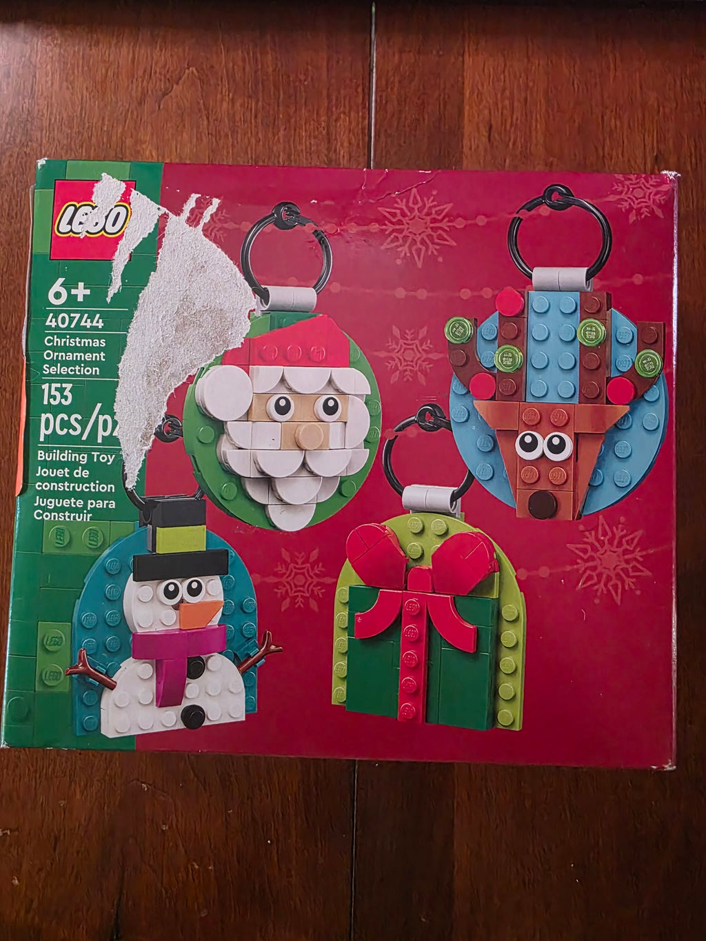 LEGO Christmas Ornaments: Nutcracker, Nutcracker Suit & Christmas Tree Ornaments (40774)