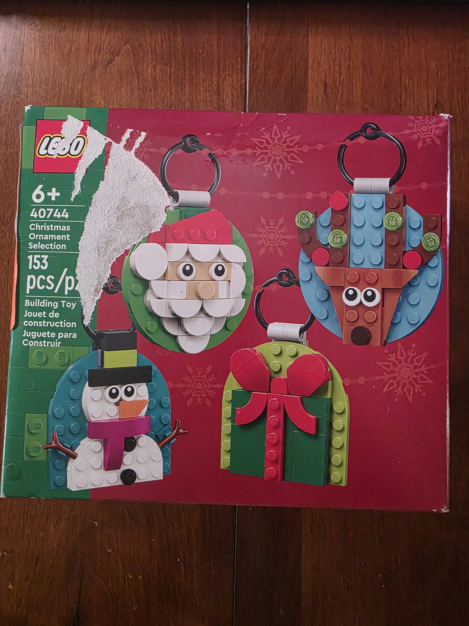 LEGO Christmas Ornaments: Nutcracker, Nutcracker Suit & Christmas Tree Ornaments (40774)