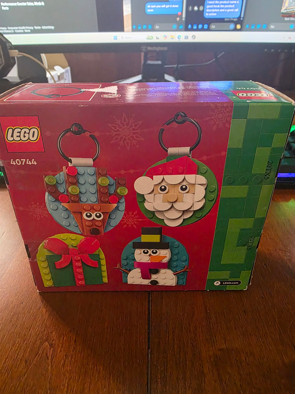 LEGO Christmas Ornaments: Nutcracker, Nutcracker Suit & Christmas Tree Ornaments (40774)