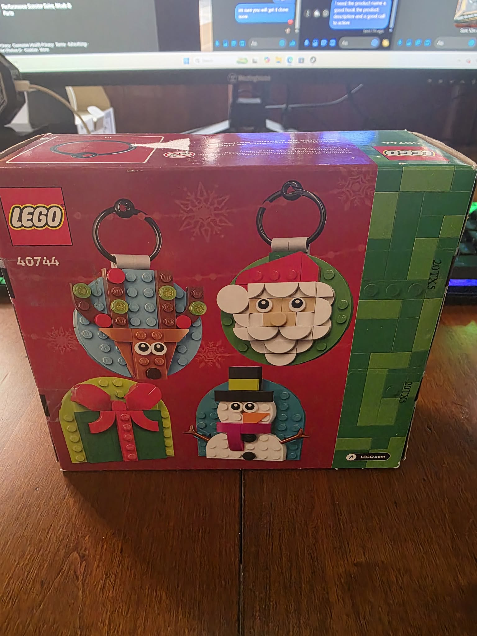 LEGO Christmas Ornaments: Nutcracker, Nutcracker Suit & Christmas Tree Ornaments (40774)