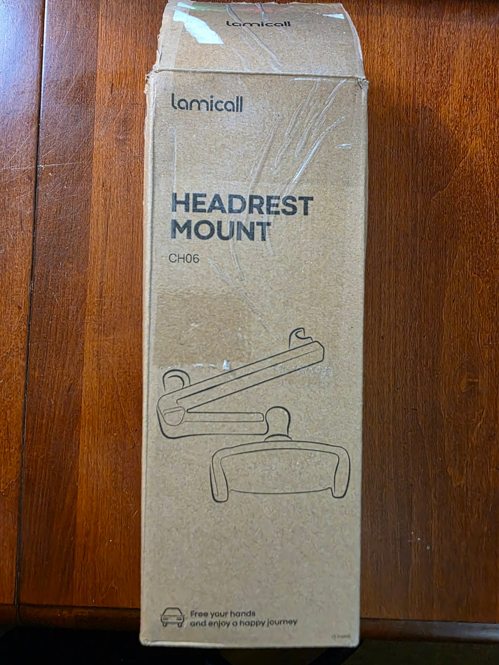 Lamicall Car Backseat Headrest Mount, Universal Holder for Tablets & Smartphones