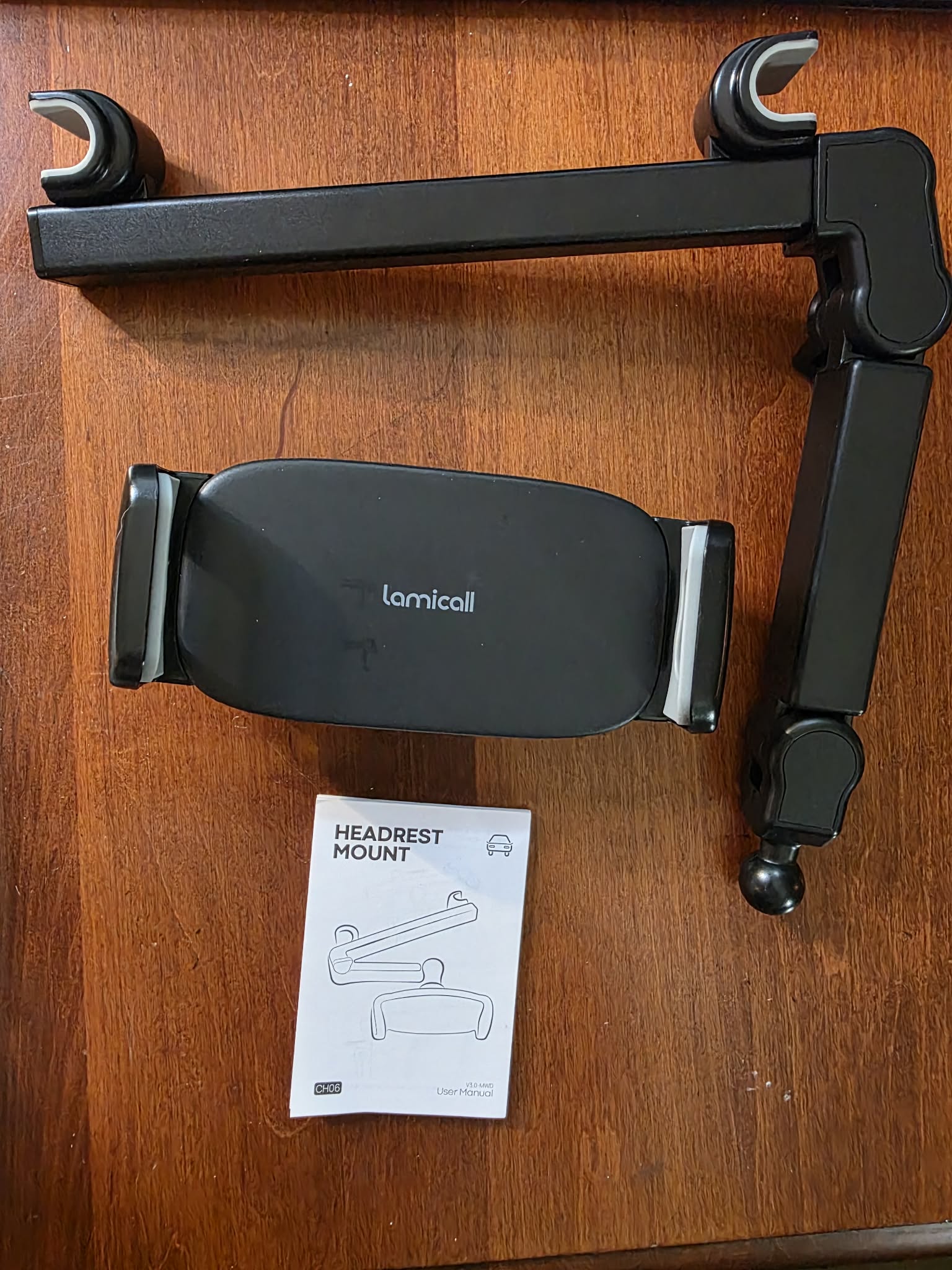 Lamicall Car Backseat Headrest Mount, Universal Holder for Tablets & Smartphones