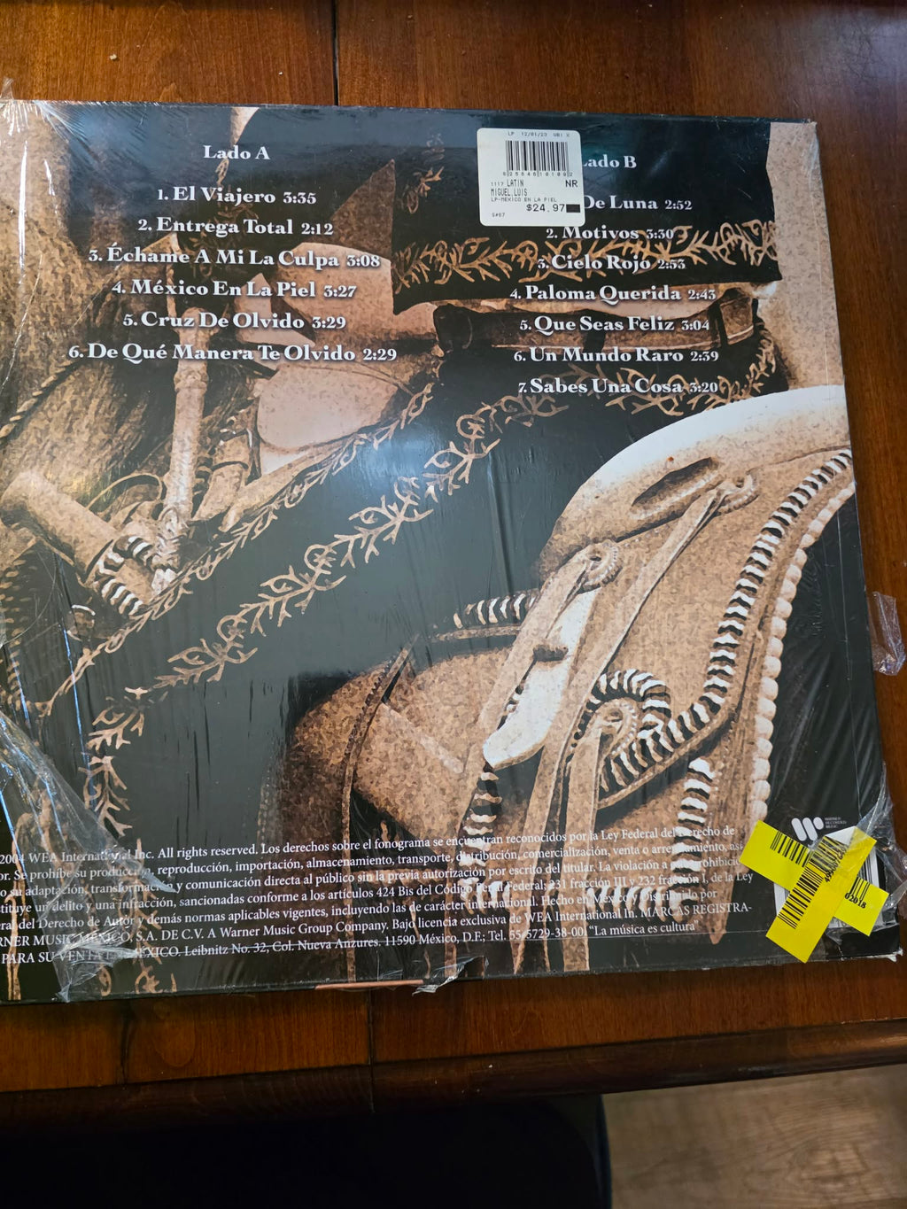 Luis Miguel - México En La Piel (Vinyl LP)