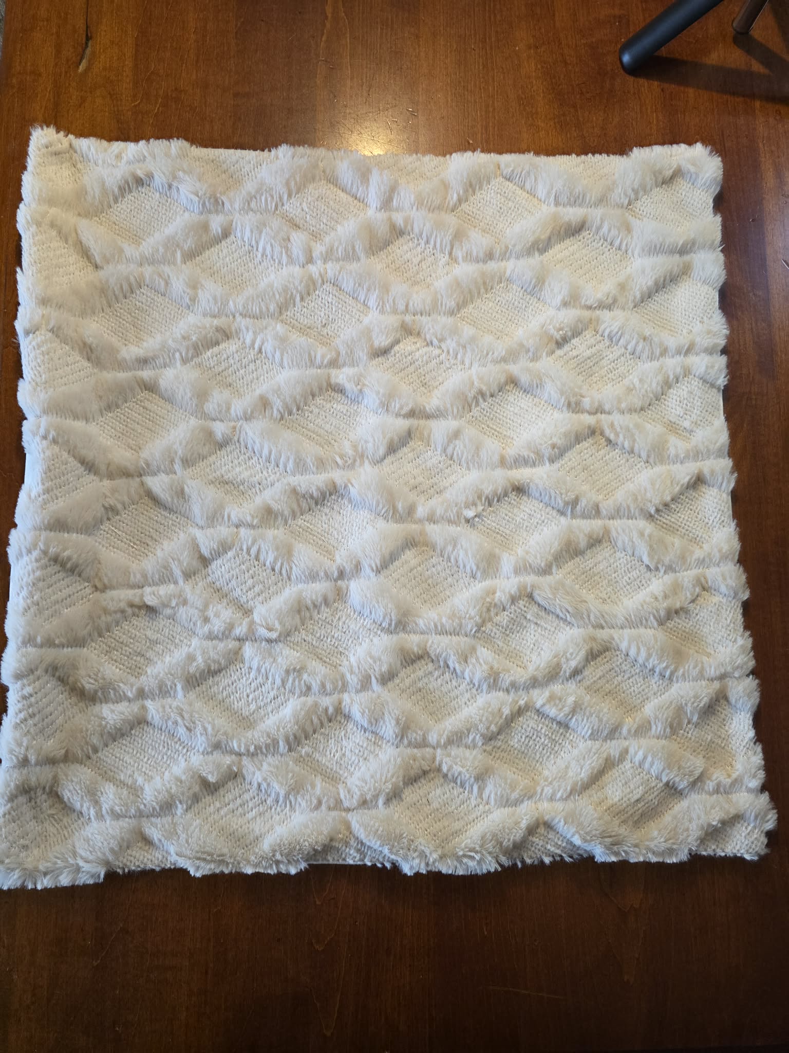 LuxeCloud Plush Sherpa Pillow Cover