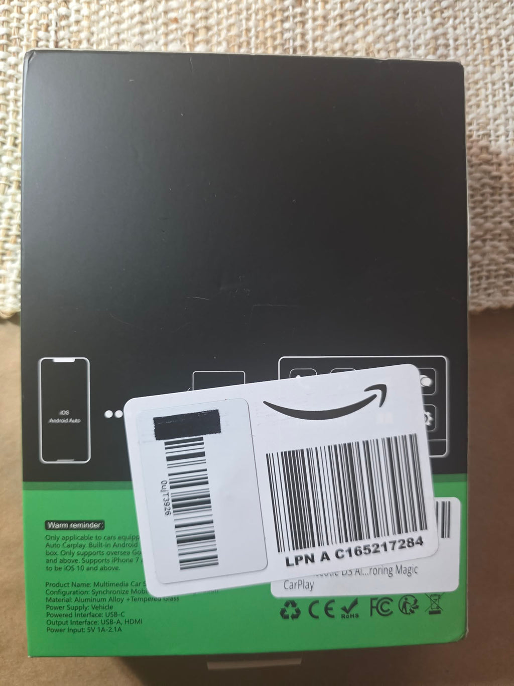 Multimedia Car Smart Box - Wireless Apple CarPlay & Android Auto Adapter (with Netflix & YouTube)
