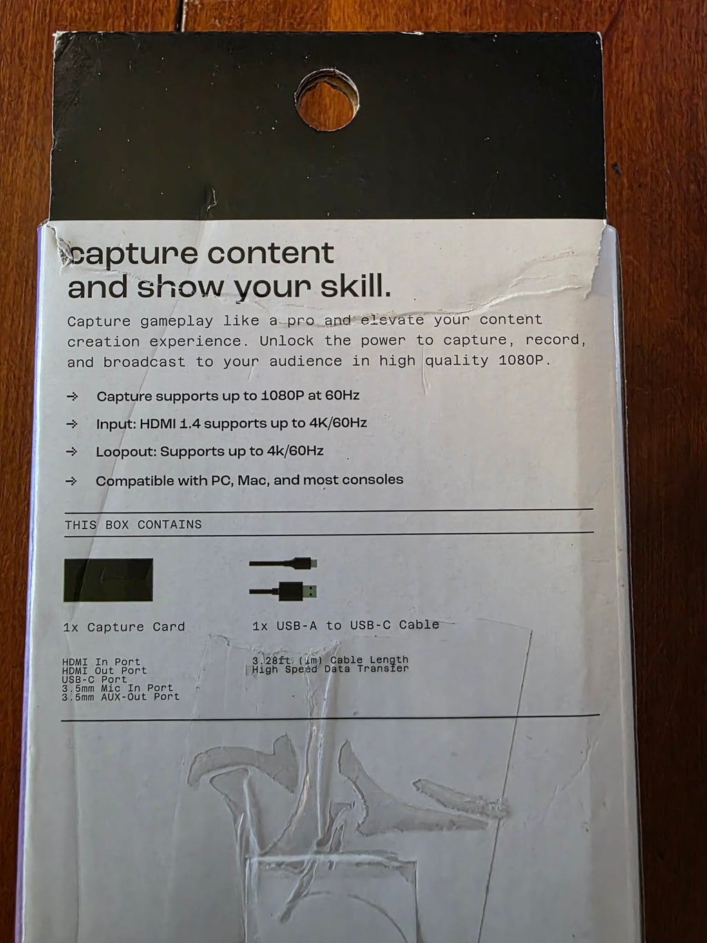 NORTH Capture Card – 1080p 60Hz HDMI Game Capture