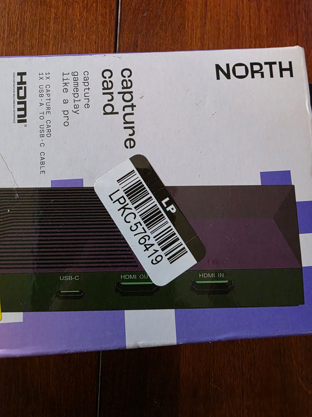 NORTH Capture Card – 1080p 60Hz HDMI Game Capture