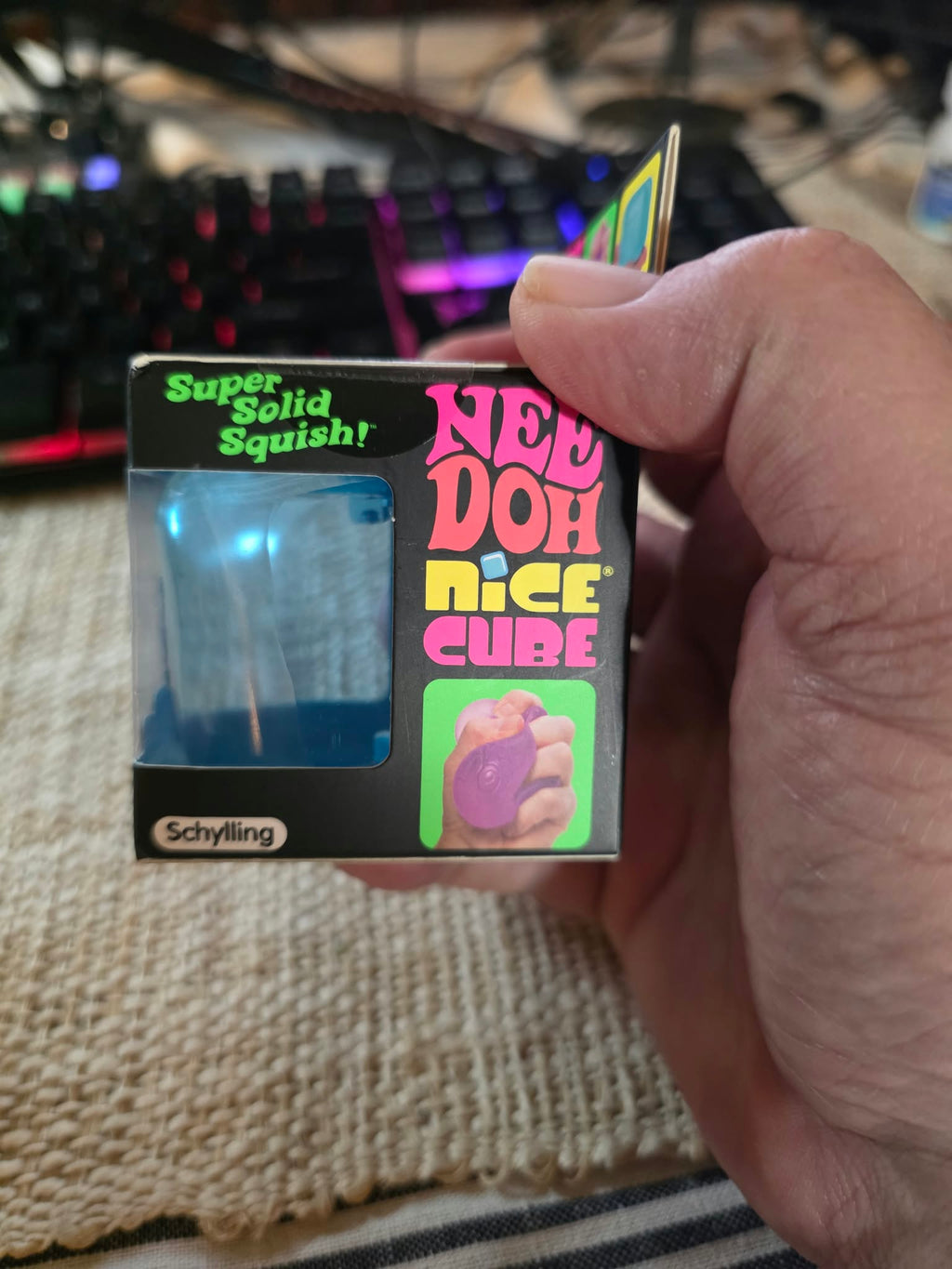 NeeDoh Nice Cube (Blue) The Groovy Glob Collection by Schylling – C&L ...