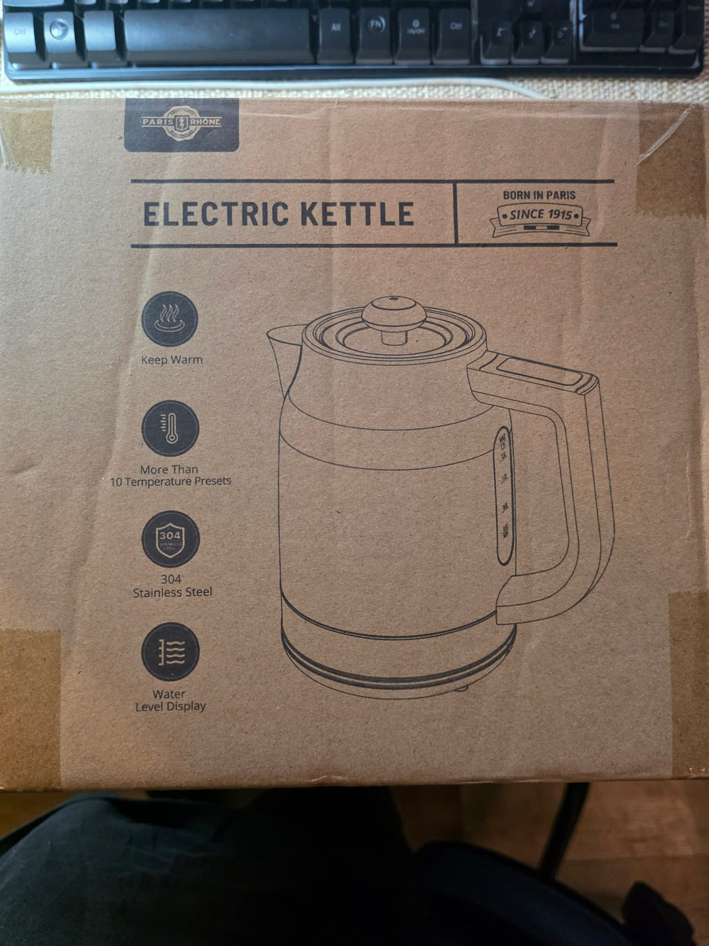 Paris Rhône Electric Kettle (Model: PF-EK024)